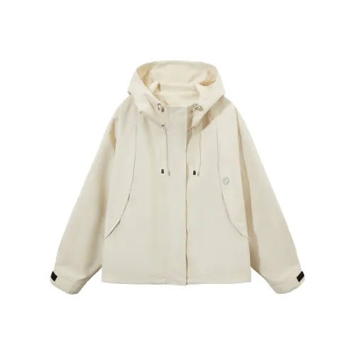 Hotwind Cropped Jacket Женская Бежевая