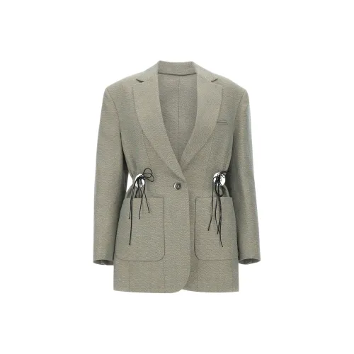 Paco Rabanne Бизнес-костюм женский зеленый