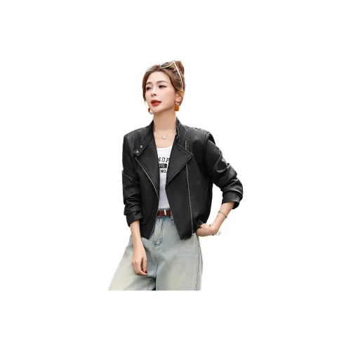 Fele.d Женские кожаные куртки