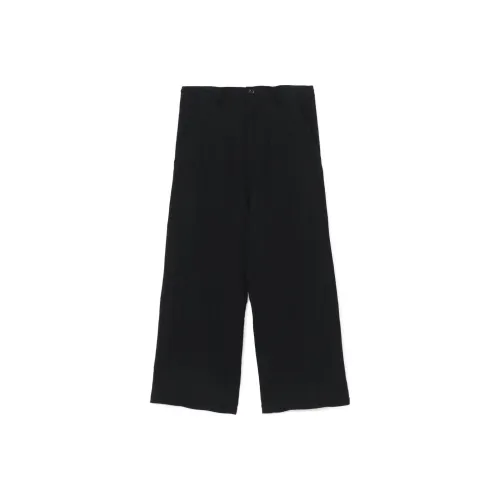 Yohji Yamamoto Черные Женские Повседневные Брюки