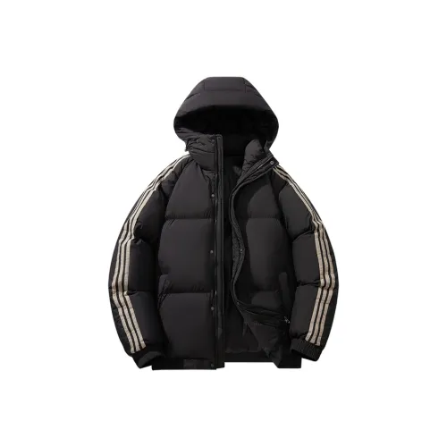 MASGLO Хлопковый пуховик унисекс черного цвета