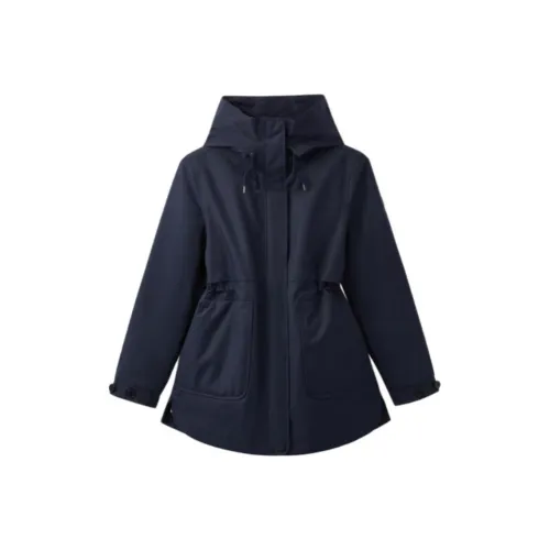 AIGLE Морской синий Женские Объемные Куртки (Пуфы)