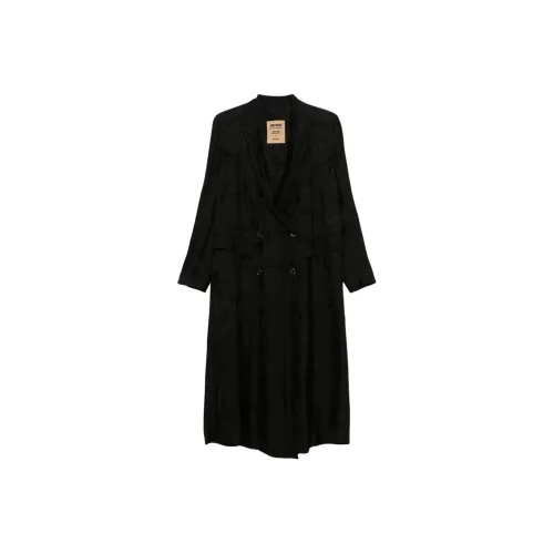 UMA WANG SS25 Пальто Женское Черное