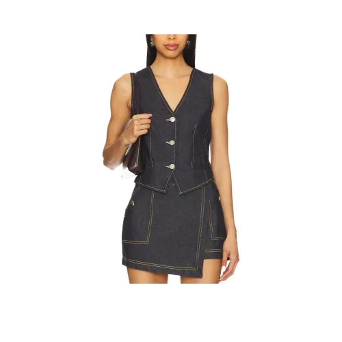 STEVE MADDEN Синие Женские Жилеты