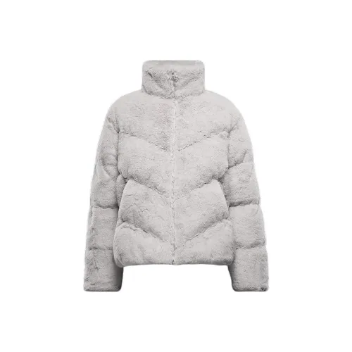 Nike SportswearTherma Форма Windpuffer Бархат Feel Куртка Женские Свет Земляной умбровый Белый