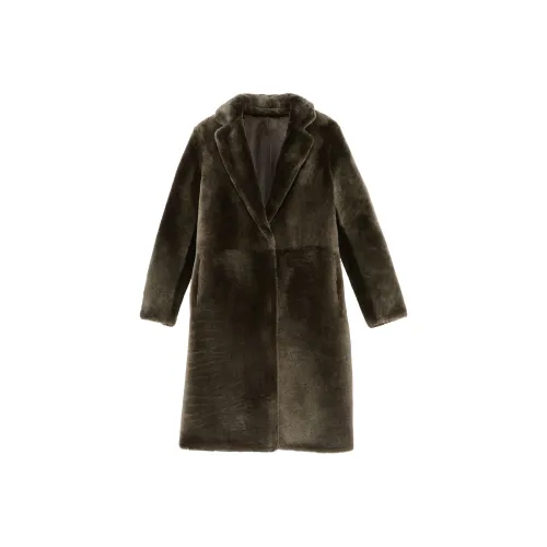 Yves Salomon SS24 Мех Женский Cedar Brown