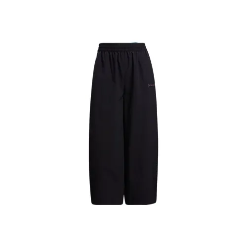 Adidas Черные Женские Повседневные Брюки