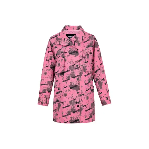 XG Цветочный Женский Тренч