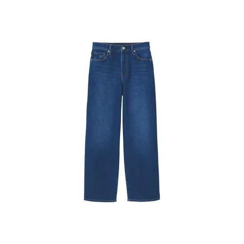 Muji Женские Повседневные Брюки