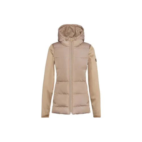 BARBOUR FW24 Пуховая куртка Женская Бежевая