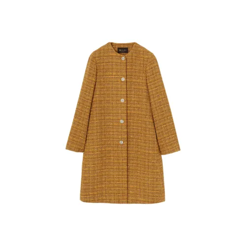 Loro Piana Апельсиновое Женское Пальто