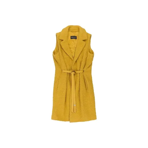 Loro Piana SS25 Пальто Женское Желтое