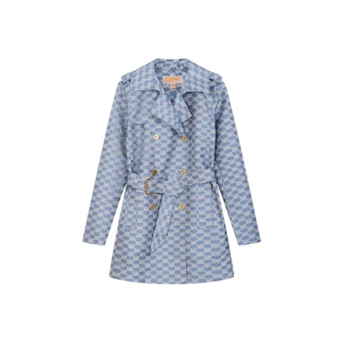 MICHAEL KORS FW24 Тренчкот Женский Синий