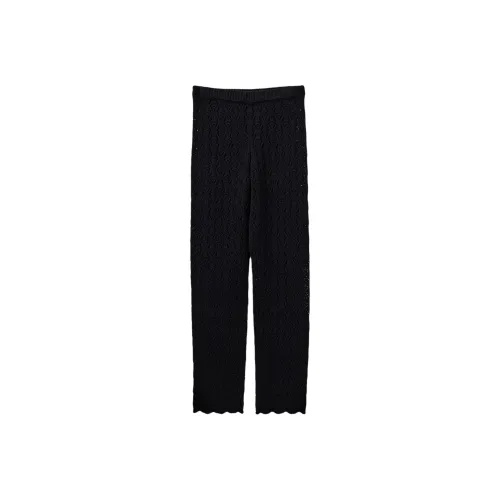 The. garment Черные Женские Повседневные Брюки