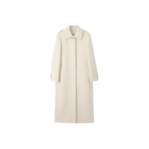 RIZ OUZH Пальто Женское Кремово-Белое