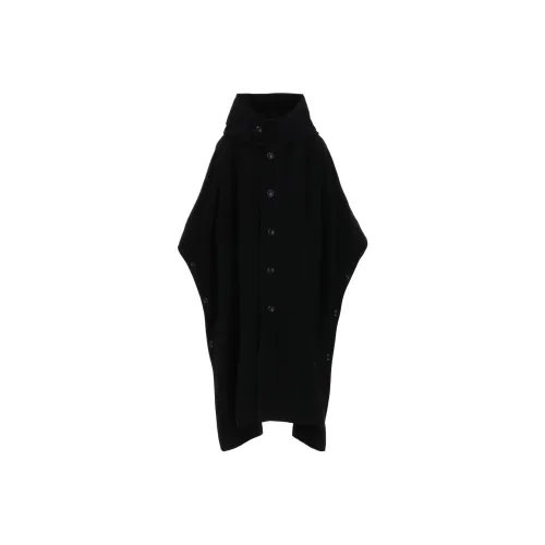 Yohji Yamamoto Черные Женские Плащи