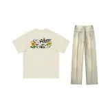 Абрикос + Грязно-желтый