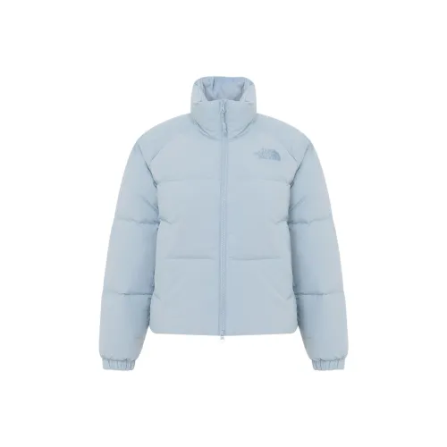 The North Face С наполнителем Пуховые куртки зимние пальто Женские Небесно-голубой