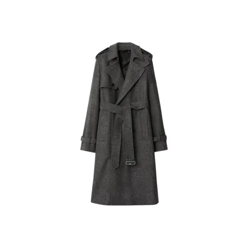 Burberry Тренчкот Женский Серый