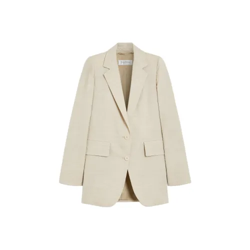 MaxMara Бизнес-костюм Пальто Женское Бежевое