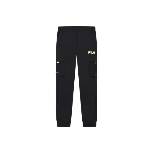 FILA Легендарный синий Женские Повседневные Брюки