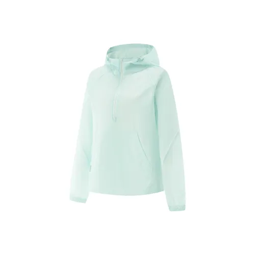 LINING Fitness Collection Comprehensive Training Collection Тренчкот Женские Свет Ледяной Синий