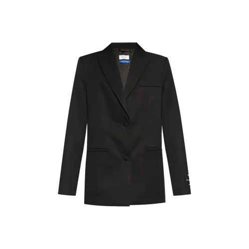 Off Белый Бизнес Костюм Женские Черный