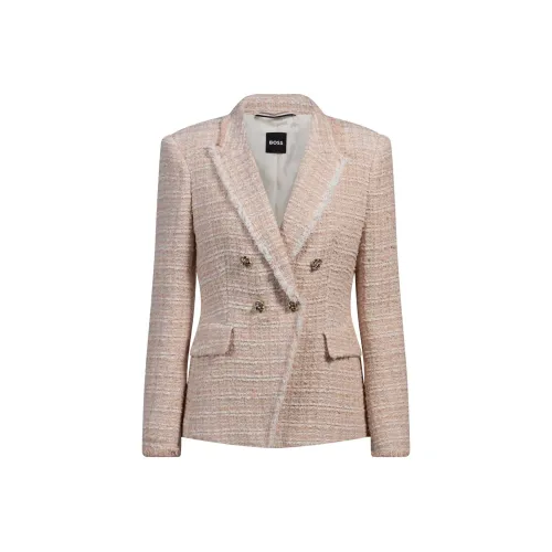 Hugo Boss Бизнес-костюм Пальто Женское Розовое