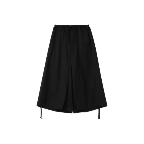 Yohji Yamamoto Черные Женские Повседневные Брюки
