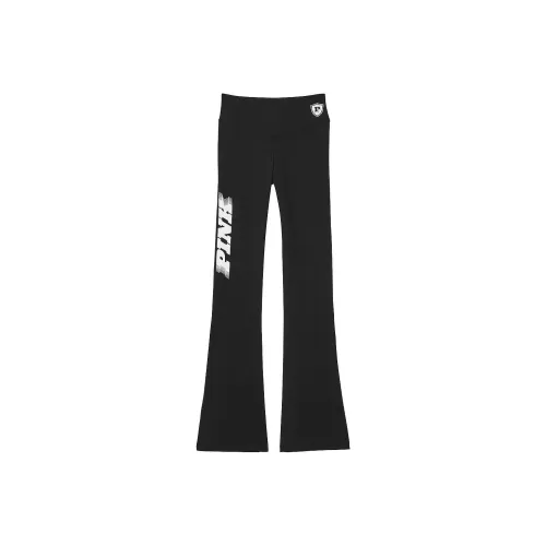 Victoria's Secret Чисто черный/Чисто черный Женские Повседневные Брюки