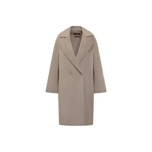 MaxMara Studio Пальто Женское Нейтрального цвета