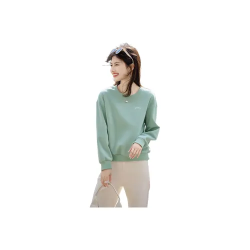 Still Quiet Толстовка Женская Зеленая