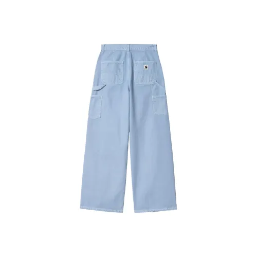 Carhartt WIP SS24 W' Jens Брюки Повседневные Брюки Женские Матовый Синий