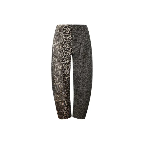 UMA WANG FW24 Повседневные брюки Женские Черный