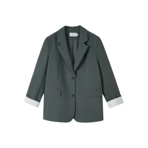 SHIRAN Бизнес-костюм женский цвет серый чайка