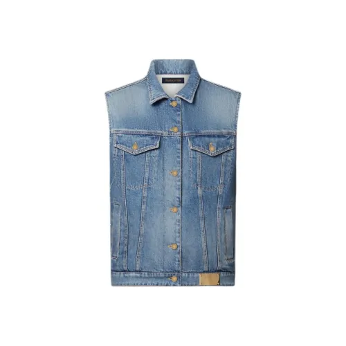 LOUIS VUITTON SS25 Жилет Женские Синий