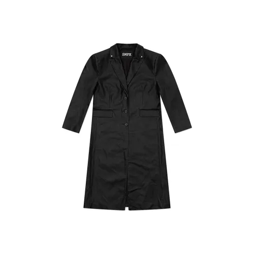 SMFK Пальто Унисекс Дикий Черный