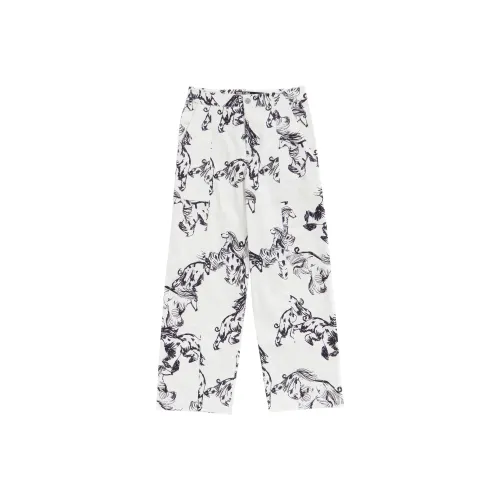 Bimba Y Lola FW24 Повседневные брюки Женские Белые