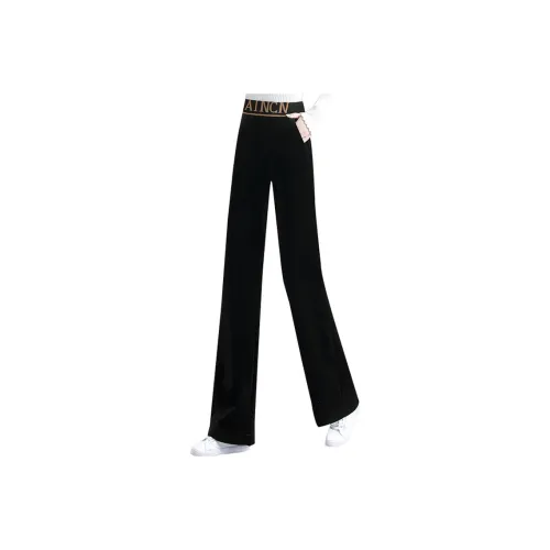 Cypress House Повседневные брюки Женские Черные