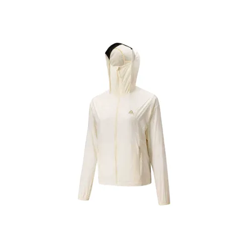 Anta Outdoor Collection Теплый Бело-Нефритовый Женская Одежда с Защитой от UV