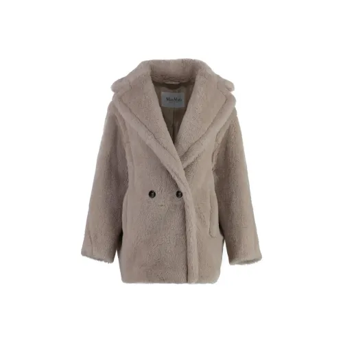 MaxMara Песочный Женское Пальто