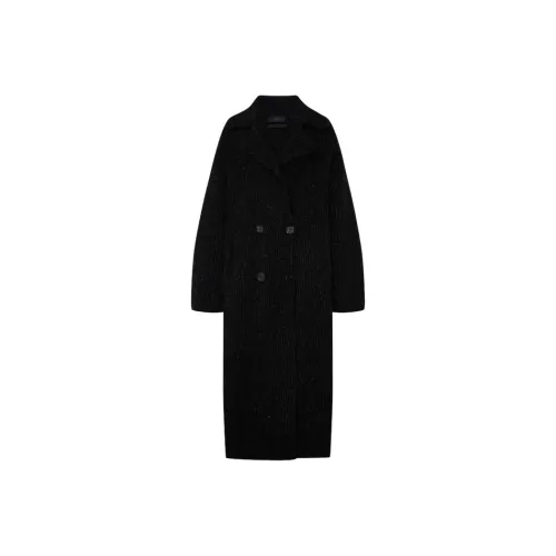 MO CO Черное Женское Пальто