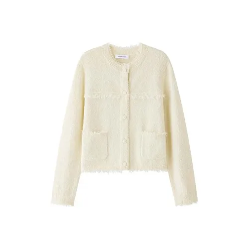 YANGZHIDAO Укороченное пальто женское Freesia Yellow