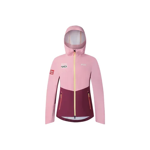 FILA Велоспорт Пионово-розовый LP Женские Ветровки