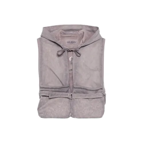 OUR LEGACY SS25 Жилет Женские Battleship Серый