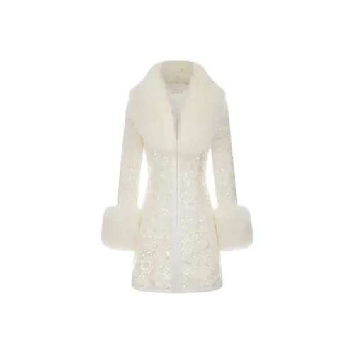 WARDROBES BY CHEN Пальто Женское Белое