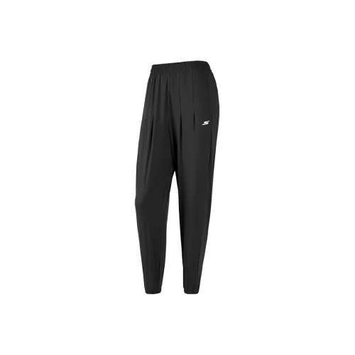 Skechers Угольный черный/0018 Женские Повседневные брюки