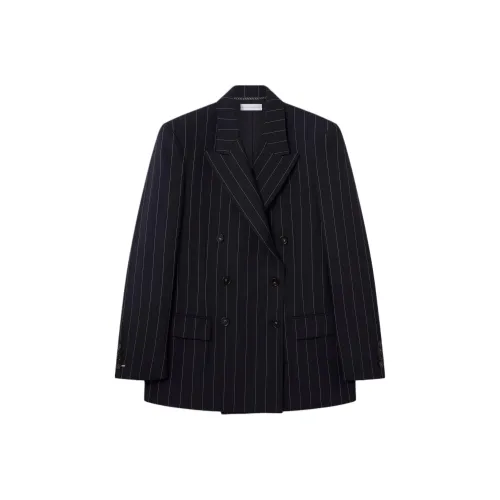 Stella McCartney SS25 Бизнес-костюм Пальто Женское Морской синий