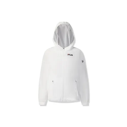 FILA Нефритовый белый WT Женские Ветровки