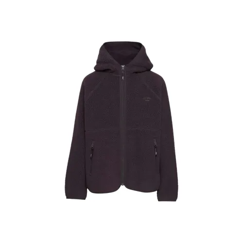 ARITZIA TNA Polartec Термический Pro С капюшоном Застежка-молния Толстовка Бархат feel Пальто Женское Noble Noble Фиолетовый